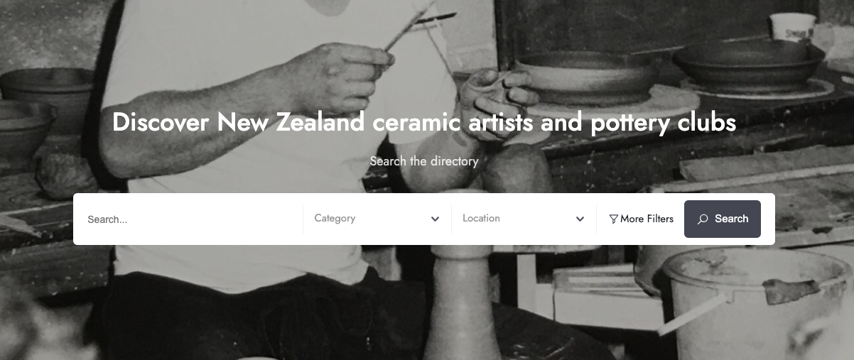 Ceramics New Zealand Directory launched!