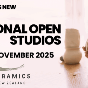 Ceramics New Zealand National Open Studios 2025 registration