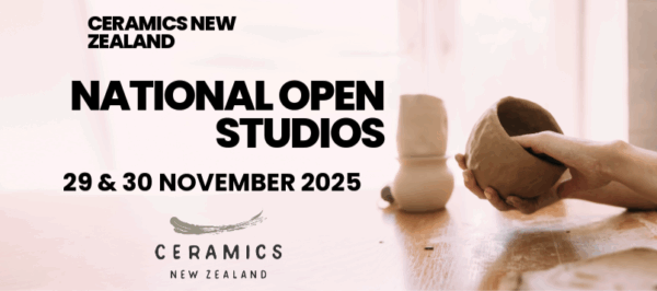 Ceramics New Zealand National Open Studios 2025 registration