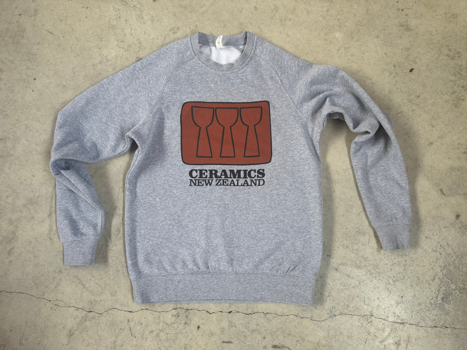 Ceramics New Zealand Vintage Logo Sweatshirt