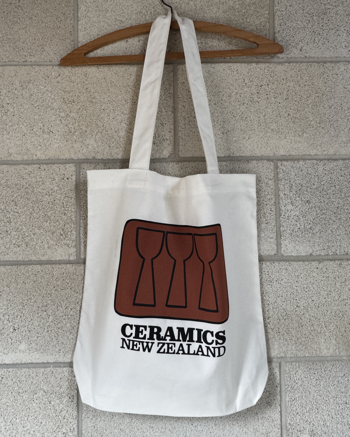 Ceramics New Zealand Vintage Logo Tote Bag - Image 3
