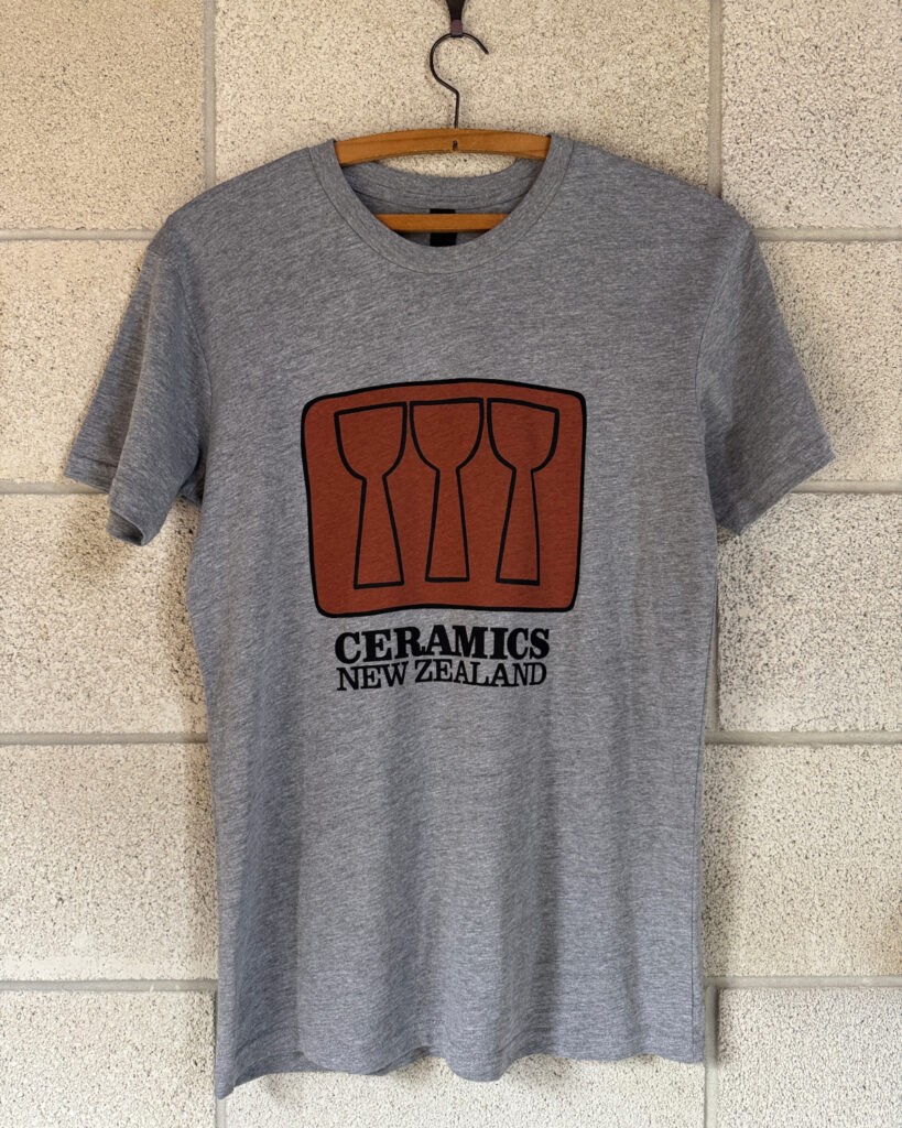 Ceramics New Zealand Vintage Logo T-shirt